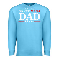 Ocean Blue great maga dad Premium Sweatshirt - baoMotion