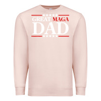 Pale Pink great maga dad Premium Sweatshirt - baoMotion