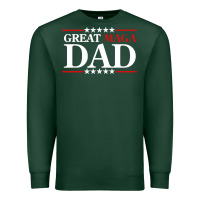 Sports Green great maga dad Premium Sweatshirt - baoMotion