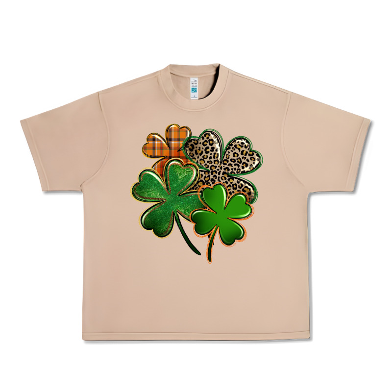 Leopard Shamrock Urban Heavy Tee by FaDigitalArtStudio | Teevron