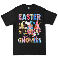 Black Easter with my gnomies  Easter Day Premium Tee - CowGirlArtShop