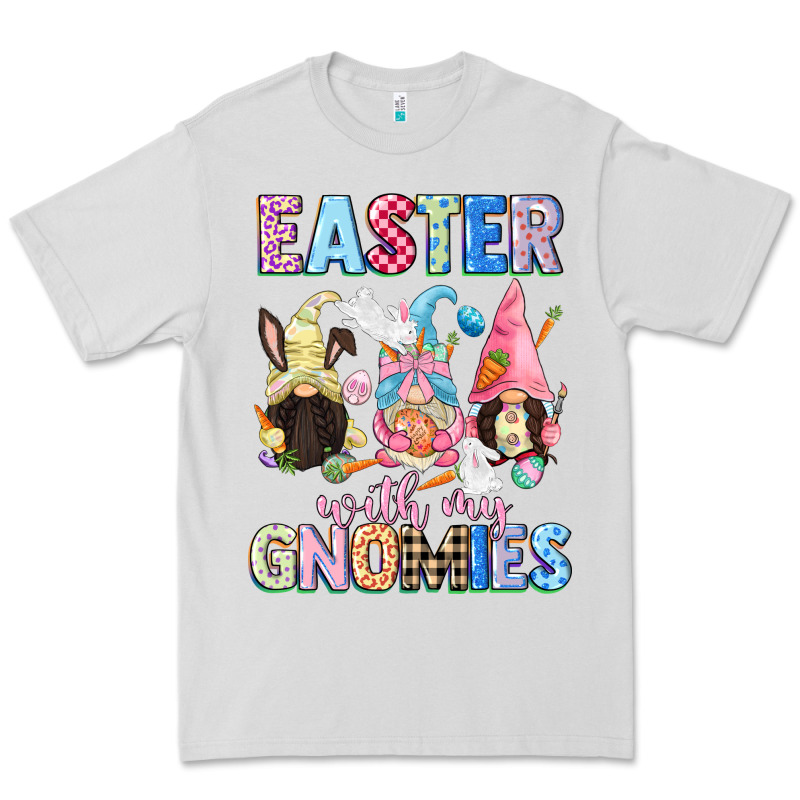 Easter With My Gnomies  Easter Day Premium Tee by CowGirlArtShop | Teevron
