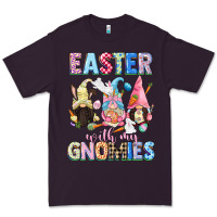 Plum Easter with my gnomies  Easter Day Premium Tee - CowGirlArtShop