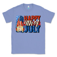 Colony Blue Happy 4th of july gnome Classic Tee - CowGirlArtShop