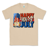 Mushroom Happy 4th of july gnome Classic Tee - CowGirlArtShop