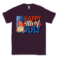 Plum Happy 4th of july gnome Classic Tee - CowGirlArtShop