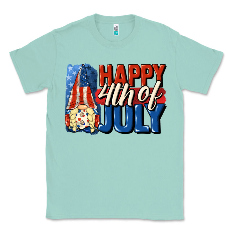 Happy 4th Of July Gnome Classic Tee by CowGirlArtShop | Teevron