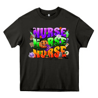 Asphalt nurse nurse nurse halloween Heavy Core Tee - CowGirlArtShop