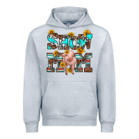Heather Grey show mom pig Urban Hoodie - RanaPortraitStore