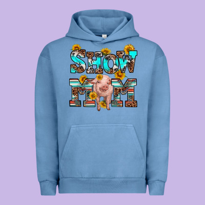 Show Mom Pig Urban Hoodie Designed By Ranaportraitstore