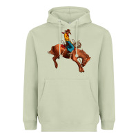 Matcha cowboy rodeo Heavyweight Hoodie - JahusDesignShop