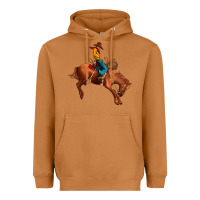 Meerkat cowboy rodeo Heavyweight Hoodie - JahusDesignShop