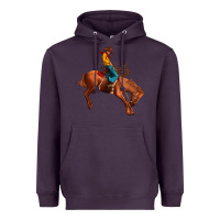 Plum cowboy rodeo Heavyweight Hoodie - JahusDesignShop