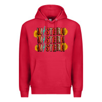 Cardinal western sunflower Premium Hoodie - RacoonDesign