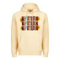 Pina Colada western sunflower Premium Hoodie - RacoonDesign