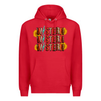 Red western sunflower Premium Hoodie - RacoonDesign