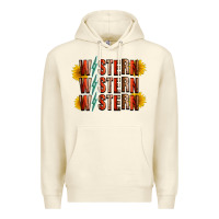 Sandshell western sunflower Premium Hoodie - RacoonDesign