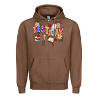 Chestnut test day Zipper Hoodie - JahusDesignShop
