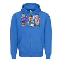 True Royal test day Zipper Hoodie - JahusDesignShop