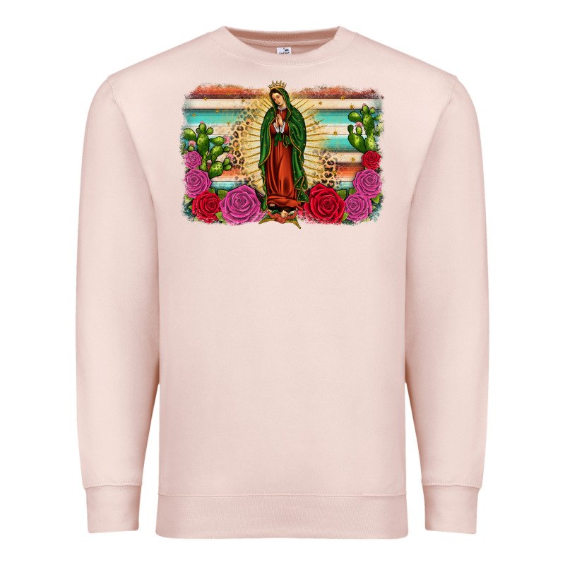 Western Our Lady Of Guadalupe Premium Sweatshirt by JahusDesignShop | Teevron