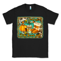 Black just a girl who loves fall background Classic Tee - Jasminsmagicworld