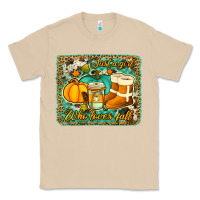 Mushroom just a girl who loves fall background Classic Tee - Jasminsmagicworld