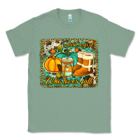 Sage just a girl who loves fall background Classic Tee - Jasminsmagicworld