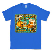 True Royal just a girl who loves fall background Classic Tee - Jasminsmagicworld