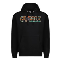 Black gobble thanksgiving turkey Premium Hoodie - Jasminsmagicworld