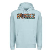 Blue Mist gobble thanksgiving turkey Premium Hoodie - Jasminsmagicworld