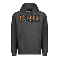 Charcoal Heather gobble thanksgiving turkey Premium Hoodie - Jasminsmagicworld