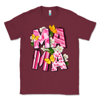 Burgundy Mama Mother's Day Classic Tee - CowGirlArtShop