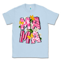 Dusty Blue Mama Mother's Day Classic Tee - CowGirlArtShop