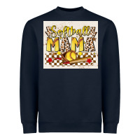 Navy softball mom Heavyweight Sweatshirt - JahusDesignShop