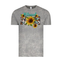 Cloud Rock Blessed mom Mother's Day Vintage Tee - FaDigitalArtStudio