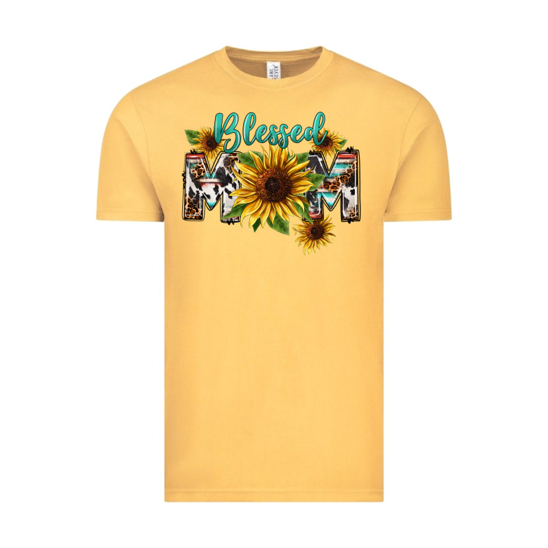 Blessed Mom Mother's Day Vintage Tee by FaDigitalArtStudio | Teevron