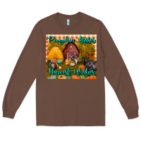 Chestnut pumpkin kisses harvest wishes tumbler Long Sleeve Tee - BundleAndBundleShop