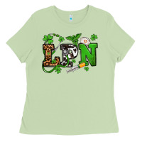 Matcha St. Patrick's Day LPN Ladies Tee - OliviaCreatesArt
