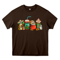 Chocolate Brown mexican coffee cups Heavy Core Tee - Jasminsmagicworld