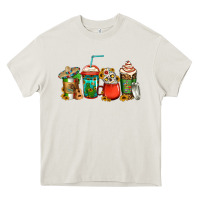 Cream mexican coffee cups Heavy Core Tee - Jasminsmagicworld