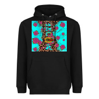 Black Madre Heavyweight Hoodie - JahusDesignShop