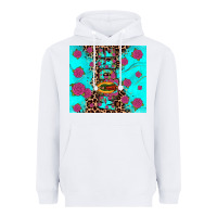 White Madre Heavyweight Hoodie - JahusDesignShop