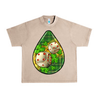 French Oak st.patrick's teardrop earrings Urban Heavy Tee - FaDigitalArtStudio