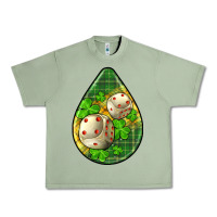 Oil Green st.patrick's teardrop earrings Urban Heavy Tee - FaDigitalArtStudio