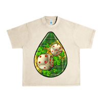 Sandshell st.patrick's teardrop earrings Urban Heavy Tee - FaDigitalArtStudio