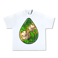 White st.patrick's teardrop earrings Urban Heavy Tee - FaDigitalArtStudio