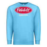 Ocean Blue peterbilt class pays, peterbilt class pays art, peterbilt class pays w Premium Sweatshirt - baoMotion