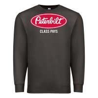 Smoke peterbilt class pays, peterbilt class pays art, peterbilt class pays w Premium Sweatshirt - baoMotion