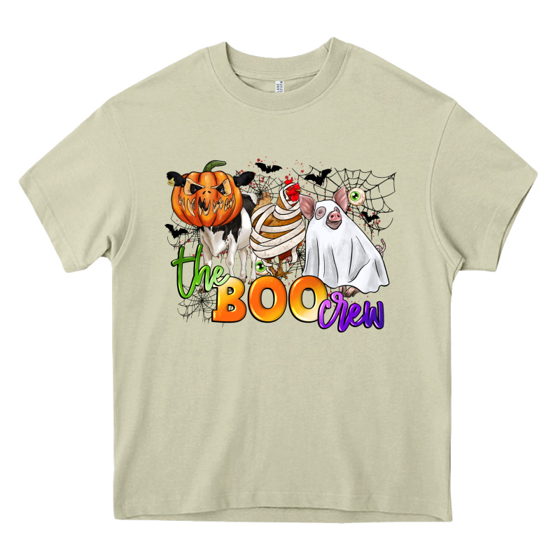 The Boo Crew Heavy Core Tee by CowGirlArtShop | Teevron