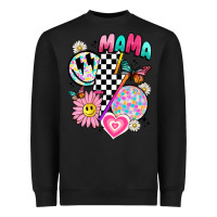 Black retro mama Heavyweight Sweatshirt - JahusDesignShop